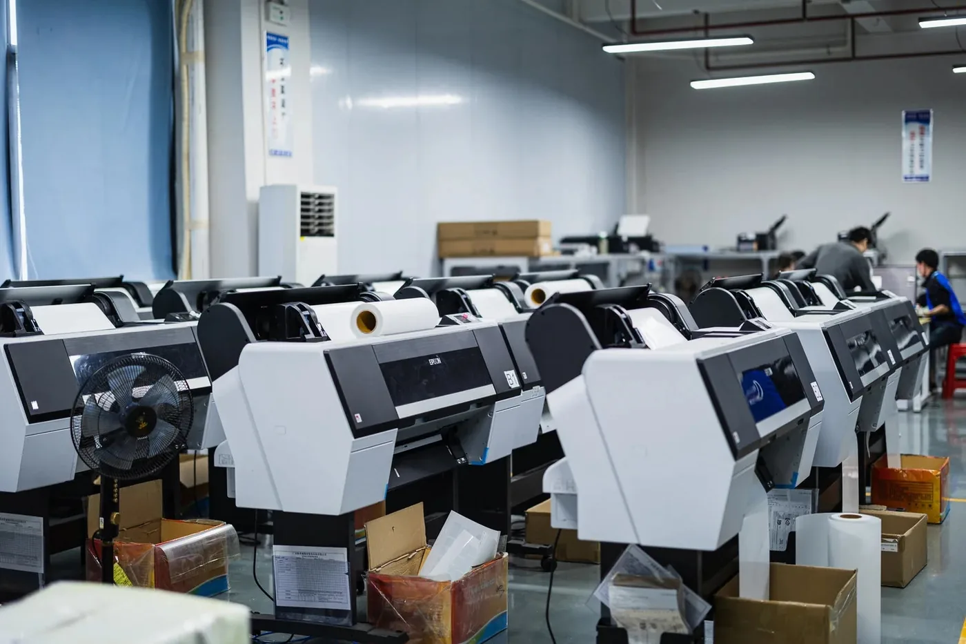OSHID tooling and equipment area for custom keycap production