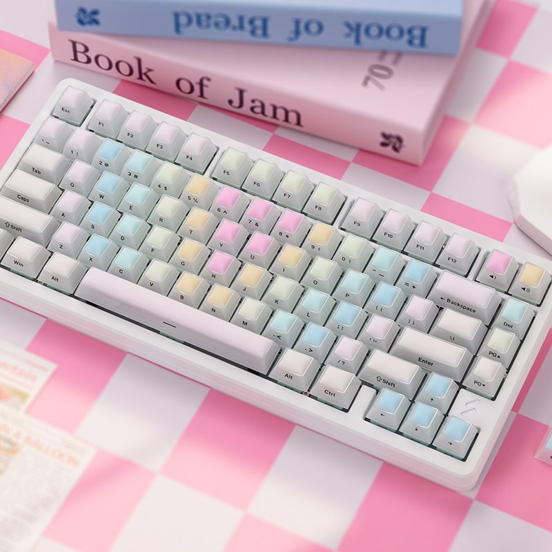Custom mechanical keyboard keycap set produced by OSHID